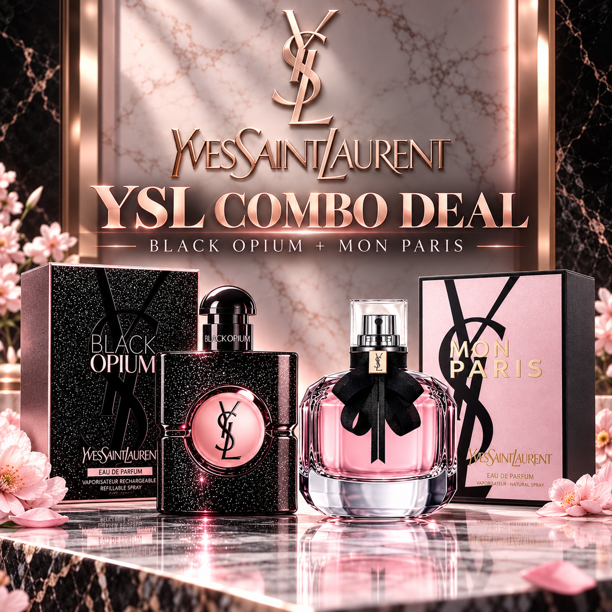 COMBO 1 DUO DEAL YSL PERFUME