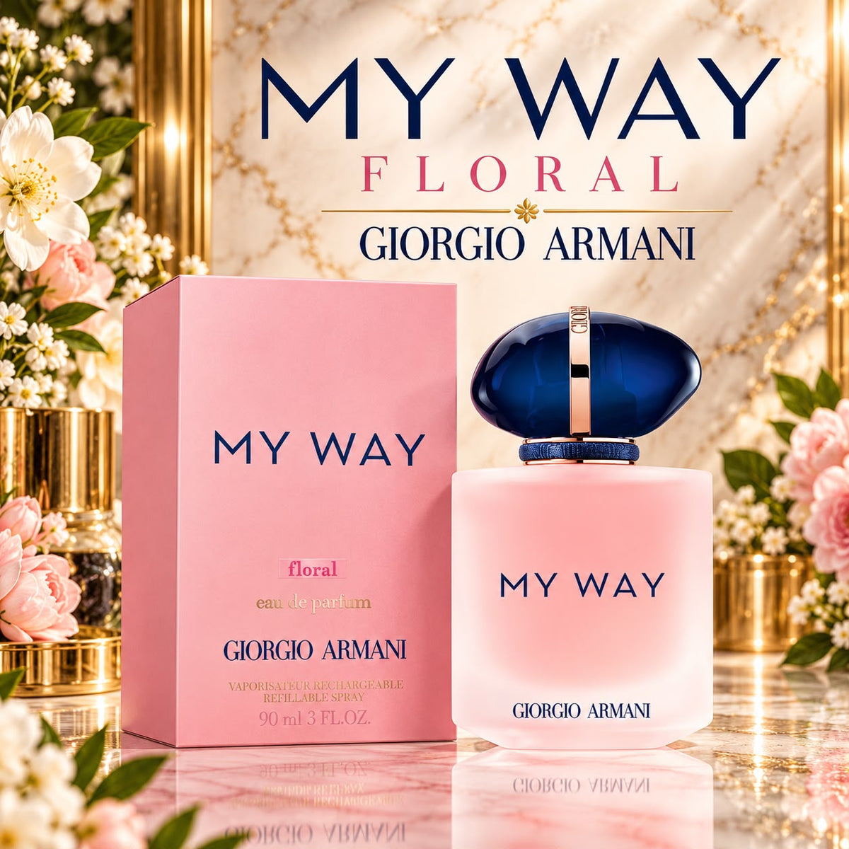 Giorgio Armani My Way Floral Eau de Parfum 90ml