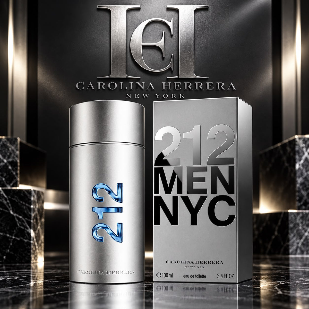 Carolina Herrera 212 Men Nyc Edt 100ml