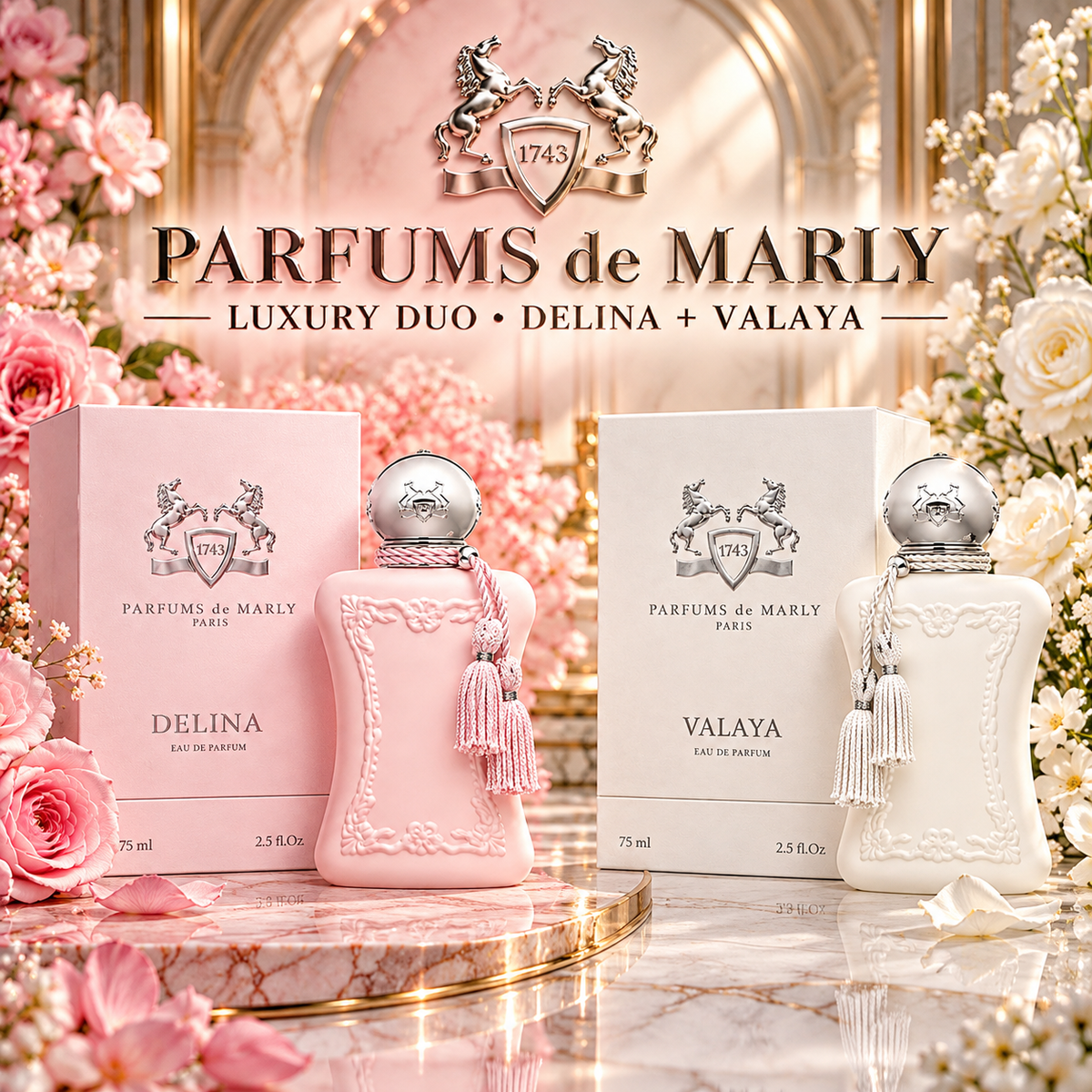 Parfums de Marly Delina & Valaya Perfume Combo