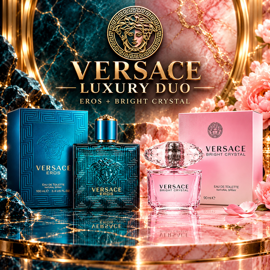 Versace  Eros & Bright Crystal Perfume Combo –