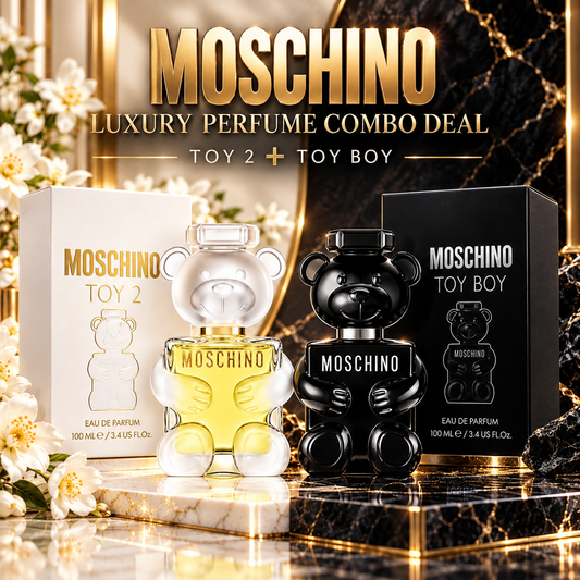Moschino Toy 2 & Toy Boy Luxury Perfume Combo Deal – 100ml Each