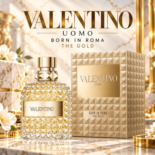 Valentino Uomo Born In Roma The Gold EDT 100ml