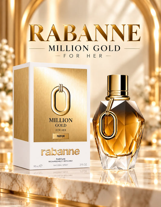Paco Rabanne Million Gold For Her Parfum EDP  90mL