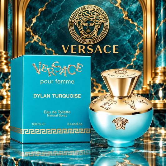 VERSACE DYLAN TURQUOISE POUR FEMME EDT 100ML