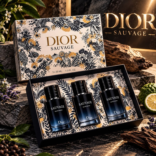 Dior Sauvage Gift Set for Men3-in-1 - 30ml