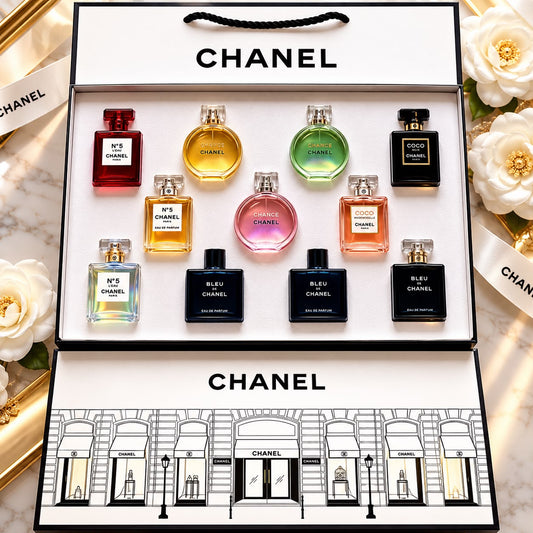 Chanel Beauty Fragrance Perfume 12 Gift Set