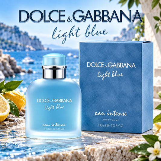 Dolce & Gabbana Light Blue Eau Intense pour Homme 100ml