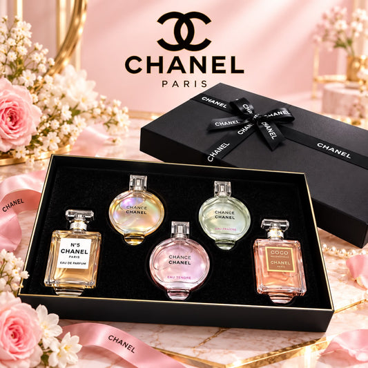 Chanel 5-in-1 miniature perfume gift set