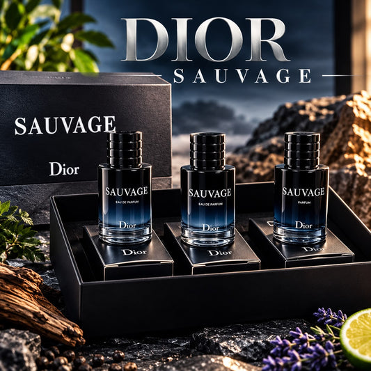 Dior Sauvage Gift Set for Men 3 in 1